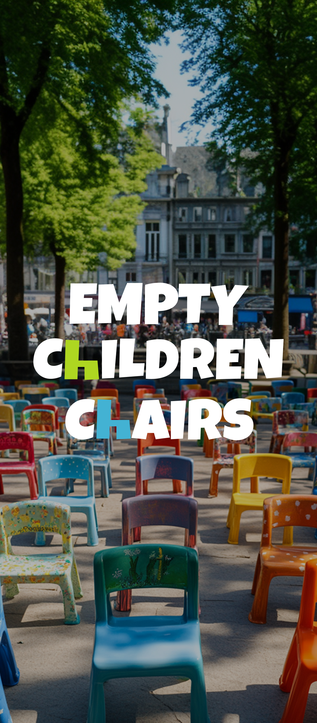 Empty Children Chairs project by MVDF Studio