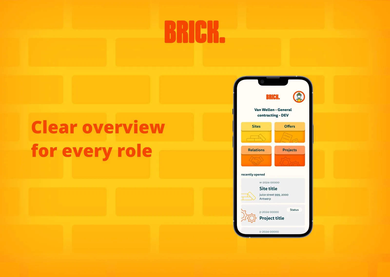 Brick, extra visual 2