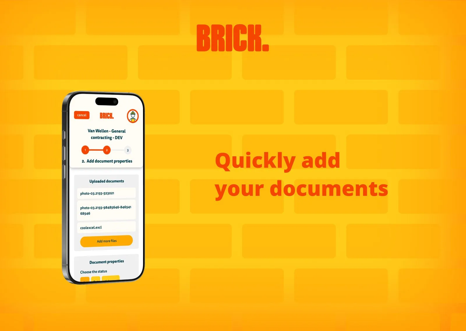 Brick, extra visual 6