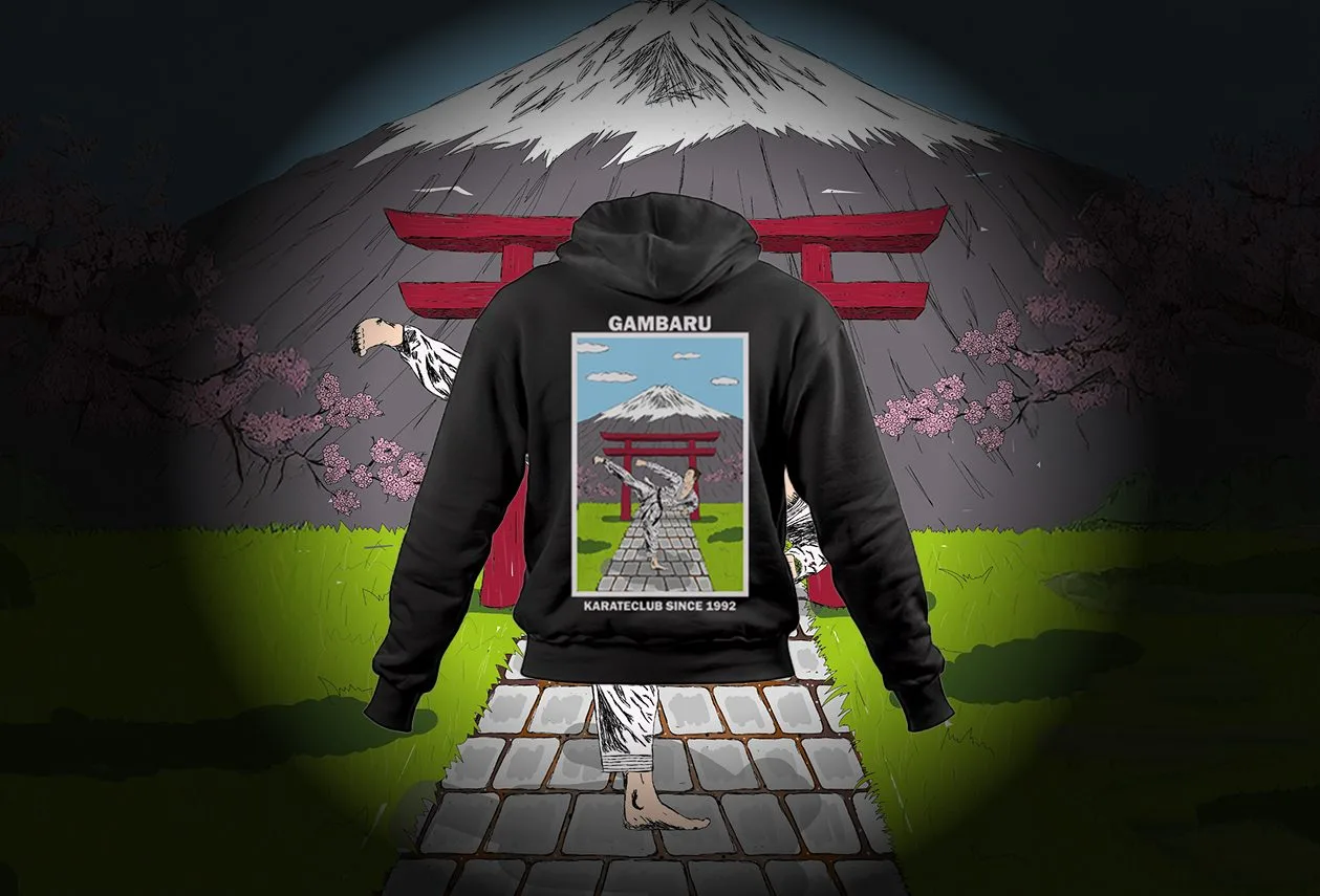 Gambaru, extra visual 2