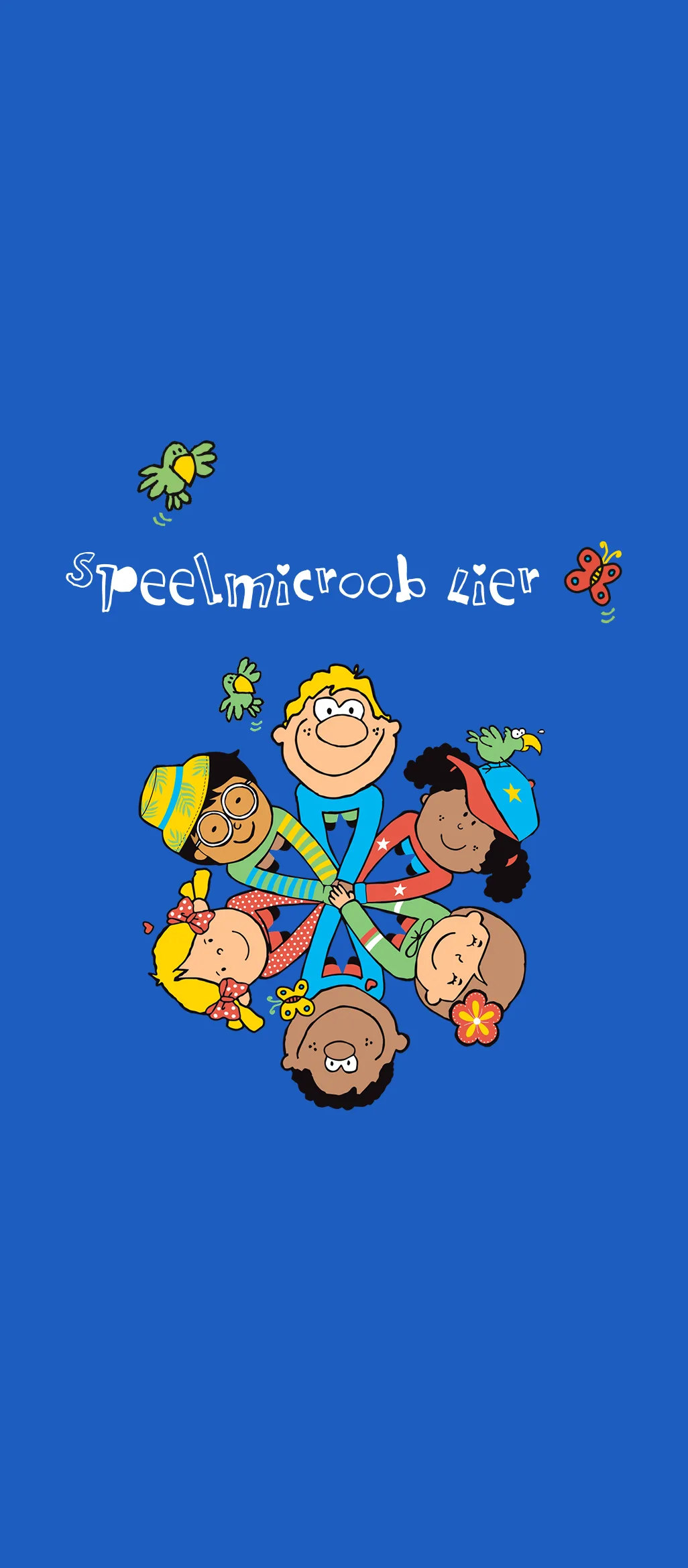 Speelmicroob website redesign project by MVDF Studio, colorful and playful design for a youth organization